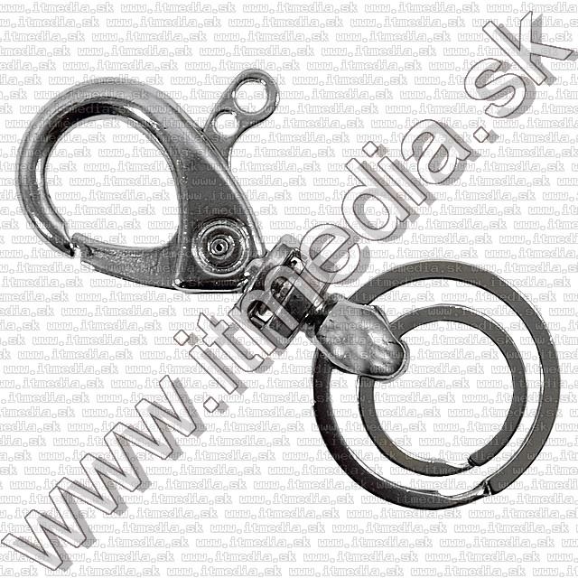 Image of Noname KeyHanger Carabiner with 2 Ring *Type 3* (IT8643)